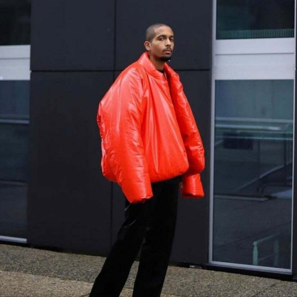 GAP x Yeezy Round Jacket in Red